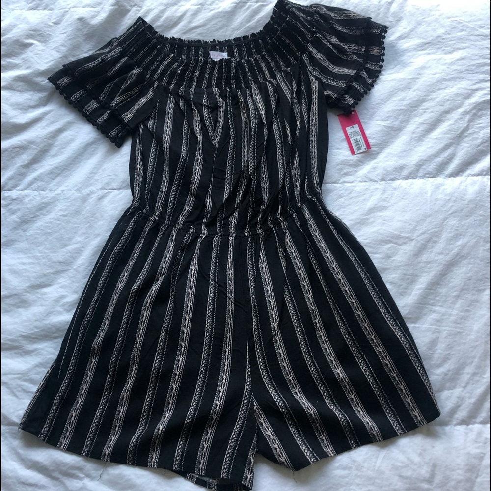 Off the shoulder romper